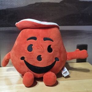 Red Plush Character Toy Kool Aid